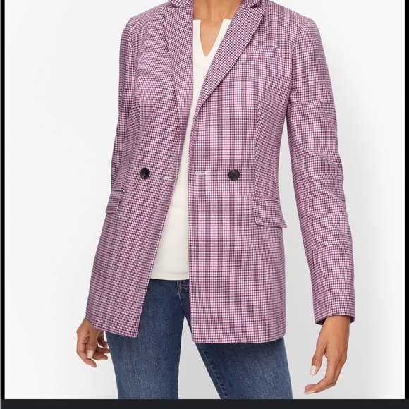 Vintage Worthington 100% Wool Slightly Cropped Blazer Jacket